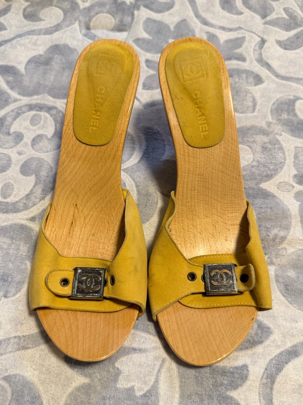 Vintage Chanel clogs